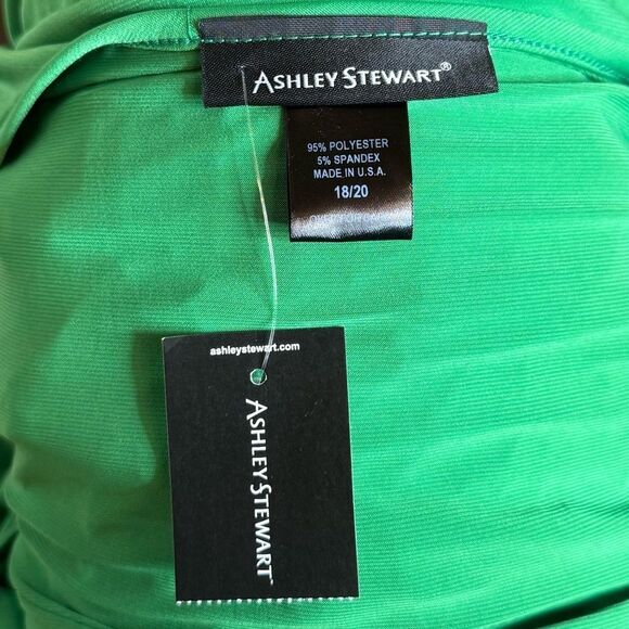 NWT Ashley Stewart Green Dress size 18/20 - Picture 6 of 7
